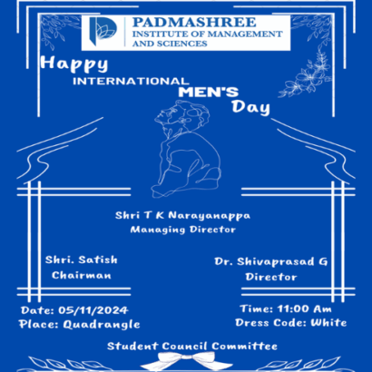 International Mens Day : 5-11-2024
