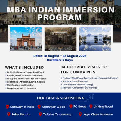 MBA Indian Immersion Program 2025