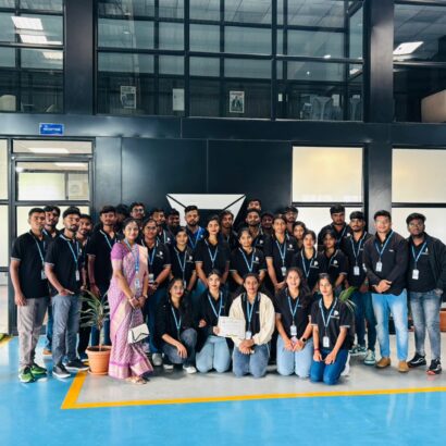 Industrial Visit to Omega Seiki Mobility- 20th August 2025