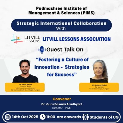 PIMS Announces Strategic International Collaboration with Litvill Lessons Association