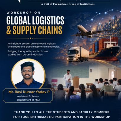 Workshop on Global Logistics & Supply Chains