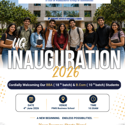 UG Inauguration 2026